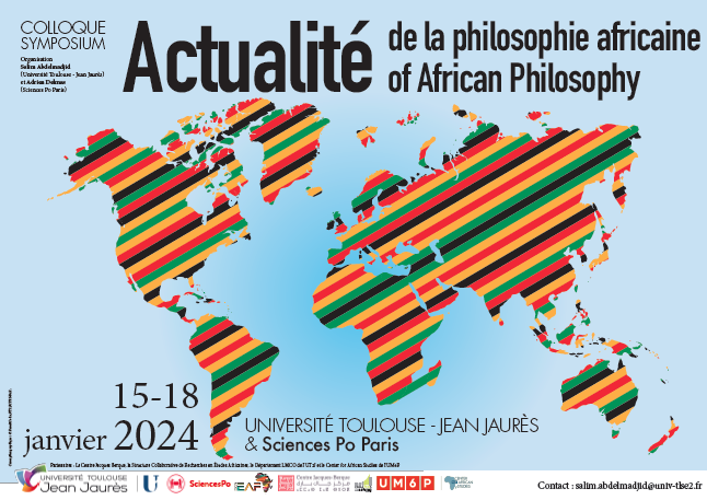 Actualité de la philosophie africaine-of African Philosophy - Affiche-Poster