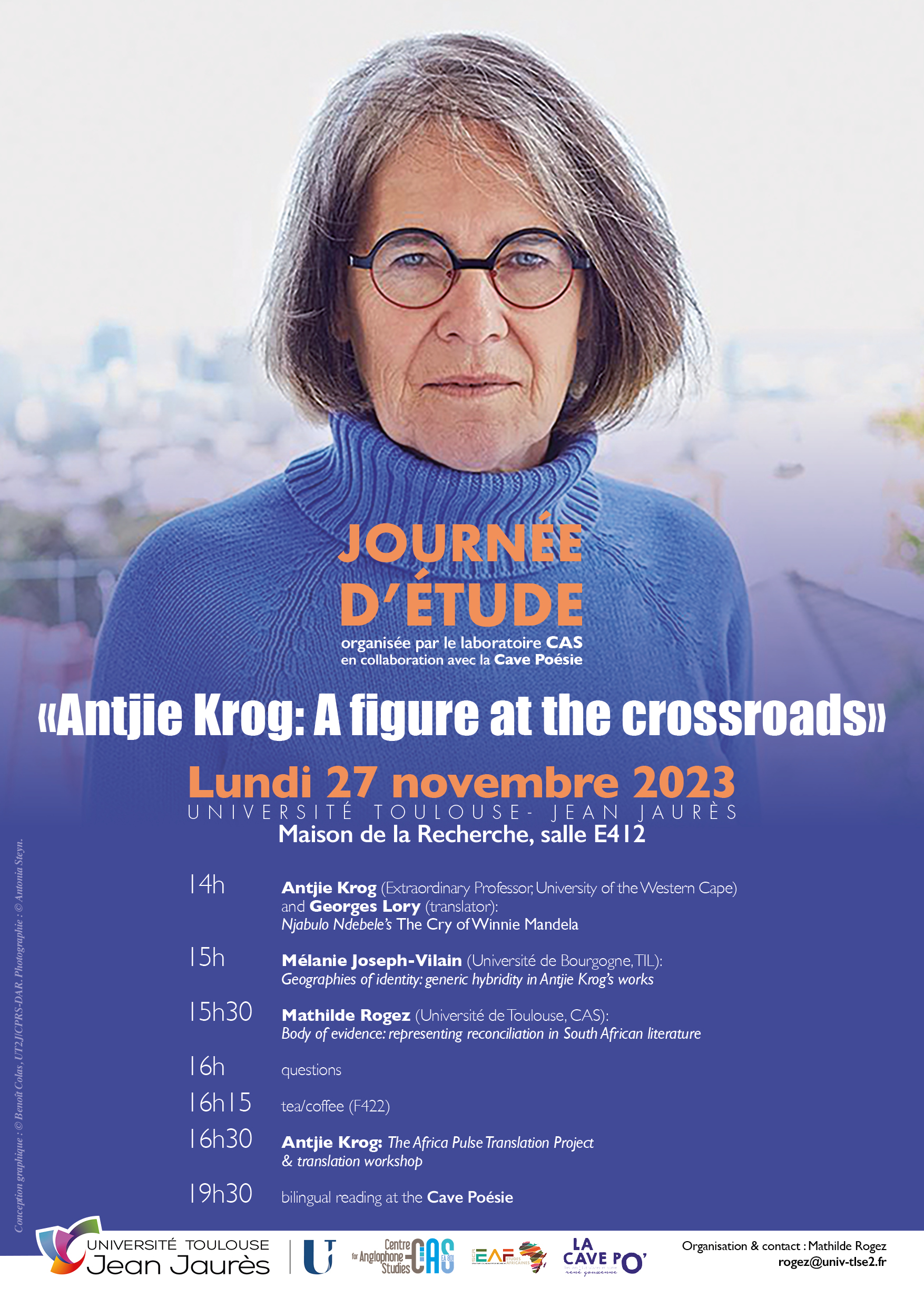 Affiche Antjie Krog